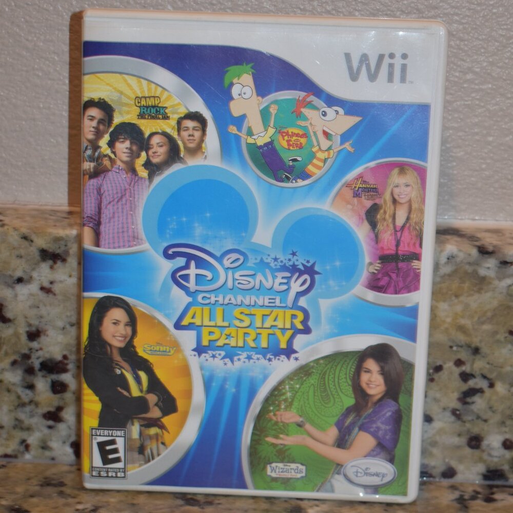 Nintendo Wii Disney Channel All Star Party Game